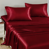 Satin Bed Sheet Set